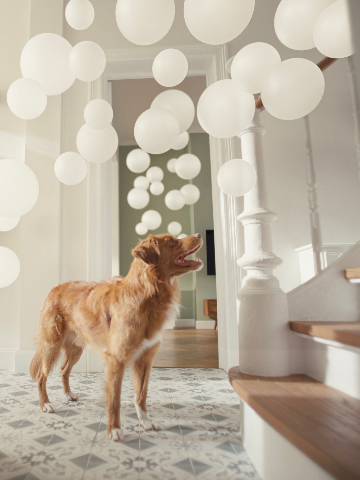 Woman sitting peacefully on couch with Senira Air conditioner
