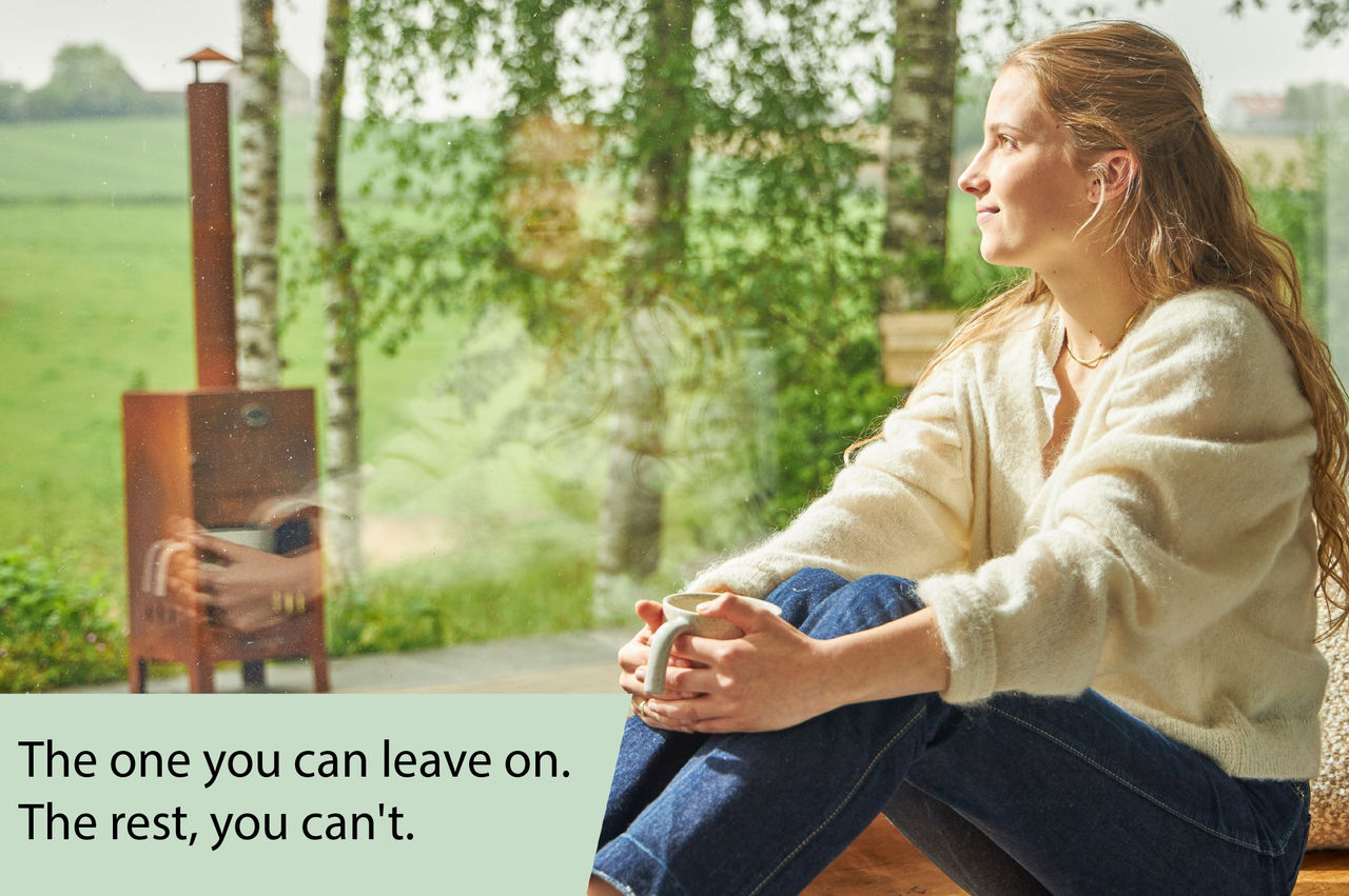 The one you can leave on, the rest you can't.