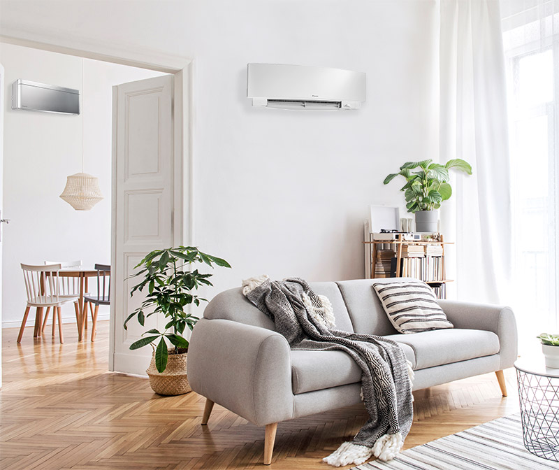How does a split system air conditioner work? | Daikin