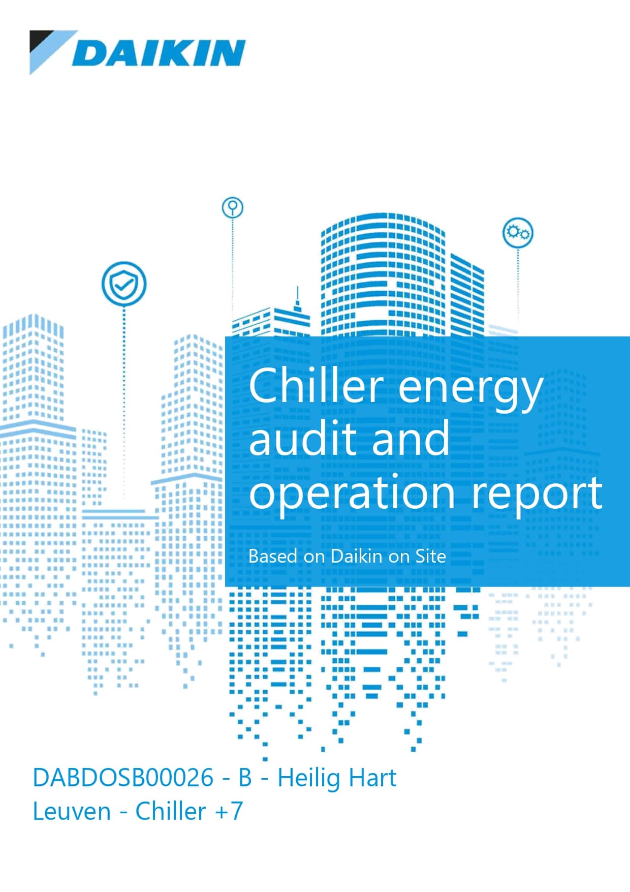 Picture 3: Energy report based on Daikin on site​