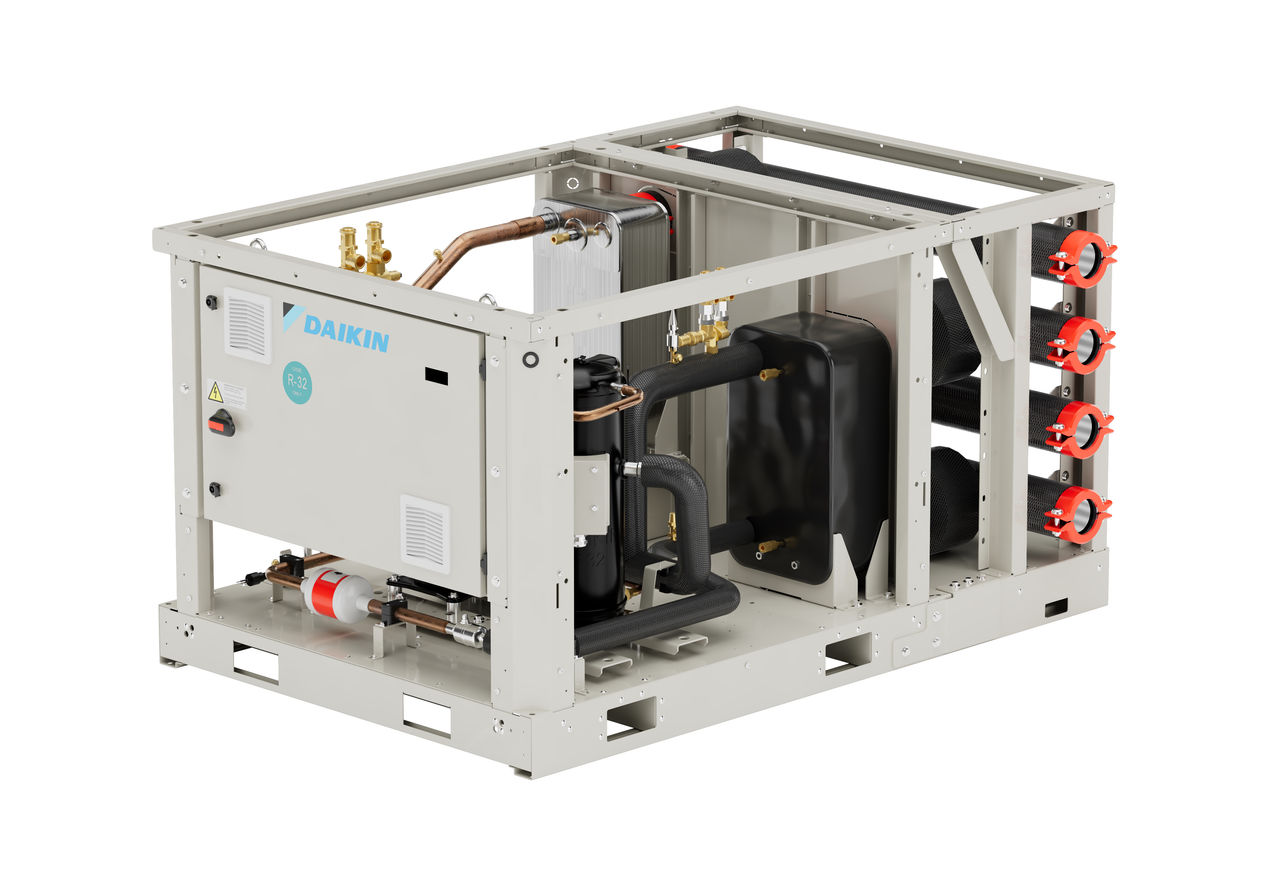 Daikin's new modular Water to Water Heat Pump