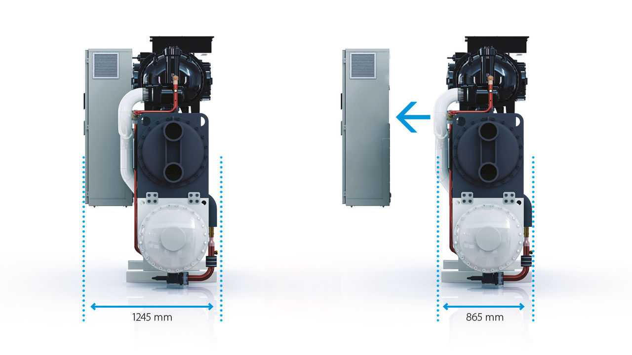 Compact footprint