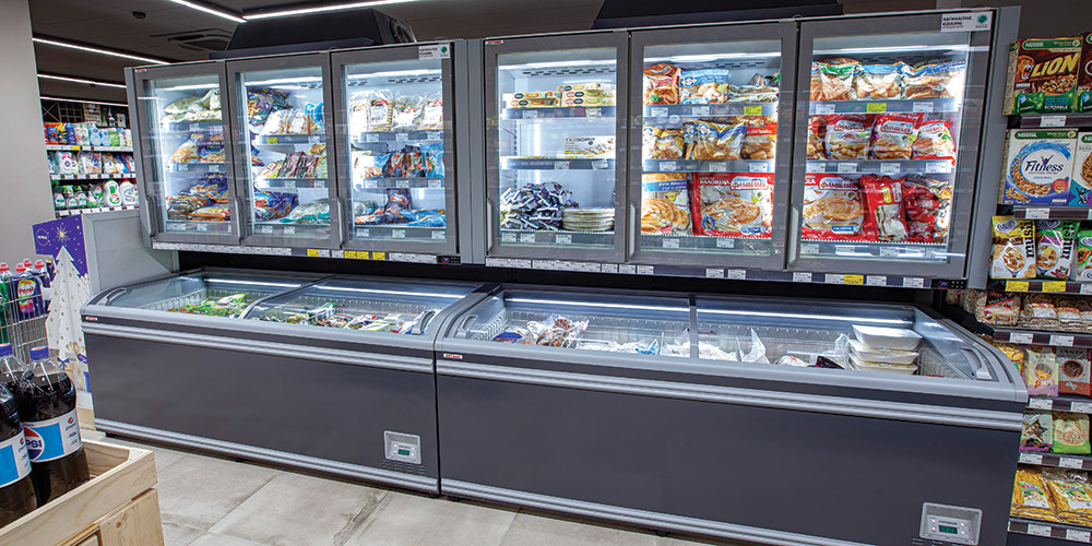 Food retail freezer